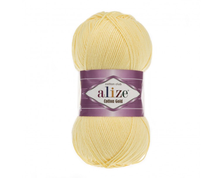 ALIZE Cotton Gold 187 - світло-жовтий 
